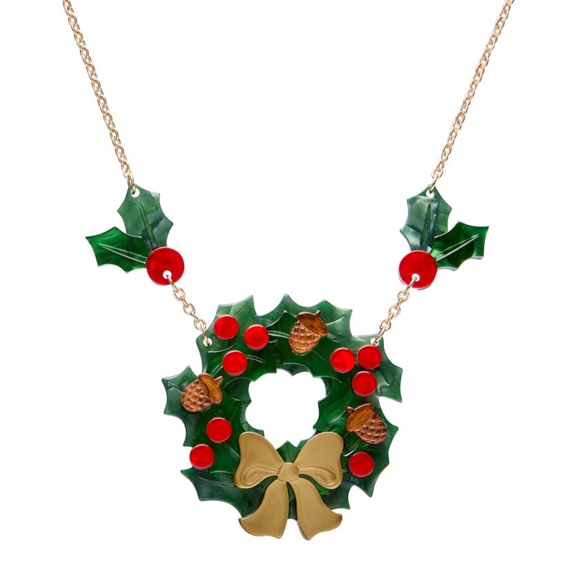 Forest Wreath Necklace  -  Erstwilder  -  Quirky Resin and Enamel Accessories