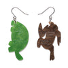 Lesson Learned Drop Earrings  -  Erstwilder  -  Quirky Resin and Enamel Accessories