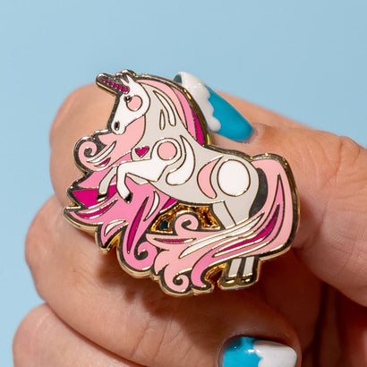 Magical Ally Enamel Pin  -  Erstwilder  -  Quirky Resin and Enamel Accessories
