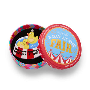 Hooked on a Feeling Brooch (IMPERFECT)  -  Erstwilder  -  Quirky Resin and Enamel Accessories