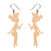 Wilma Flintstone Drop Earrings  -  Erstwilder  -  Quirky Resin and Enamel Accessories