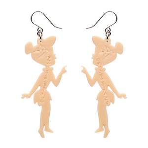 Wilma Flintstone Drop Earrings  -  Erstwilder  -  Quirky Resin and Enamel Accessories