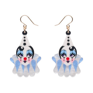Send in the Clown Drop Earrings (IMPERFECT)  -  Erstwilder  -  Quirky Resin and Enamel Accessories