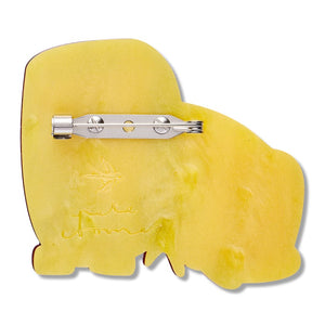 Unlikely Associates Brooch  -  Erstwilder  -  Quirky Resin and Enamel Accessories