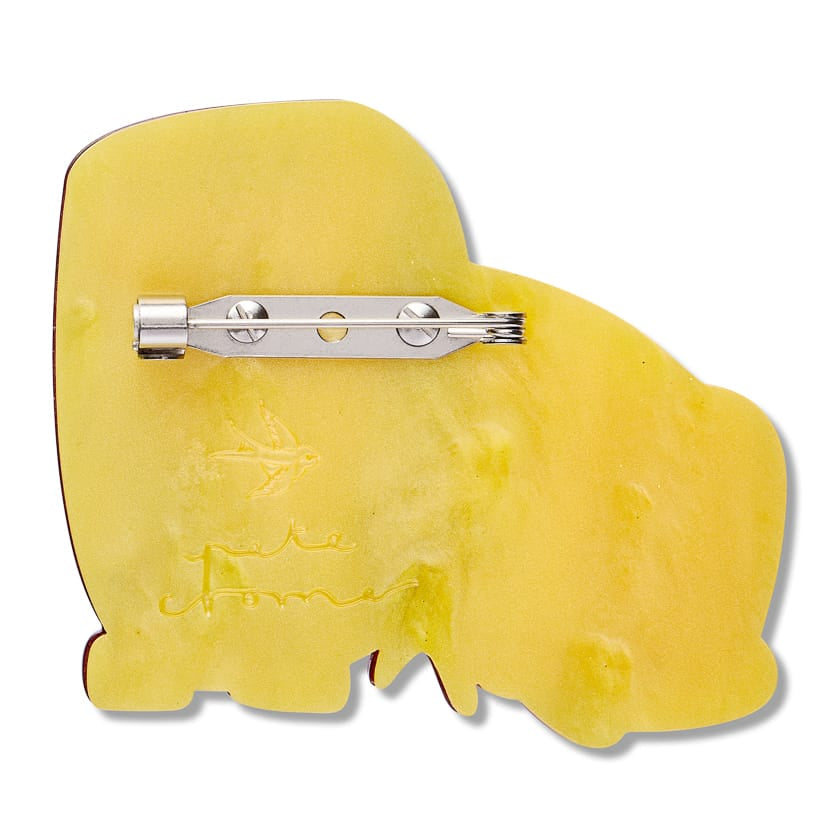 Unlikely Associates Brooch  -  Erstwilder  -  Quirky Resin and Enamel Accessories