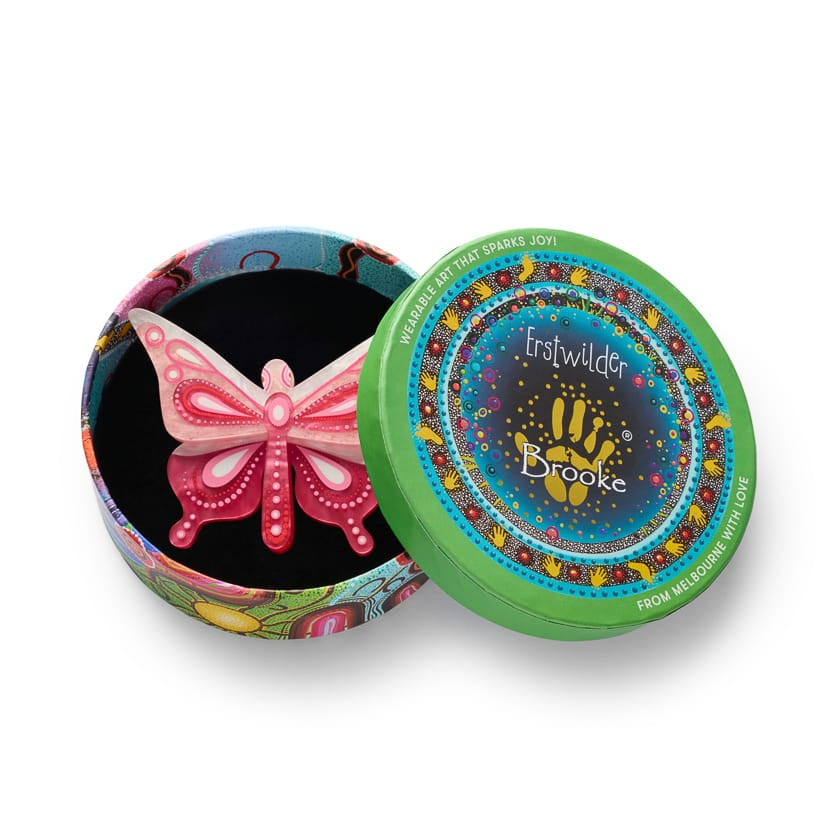 Kali’s Ritjinguthinha Brooch  -  Erstwilder  -  Quirky Resin and Enamel Accessories