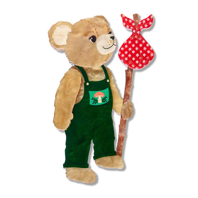 Bear's Adventures Brooch  -  Erstwilder  -  Quirky Resin and Enamel Accessories