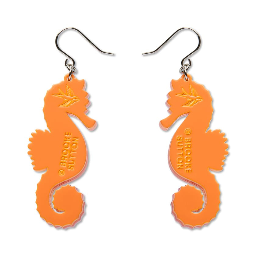 Kuu Wanana Drop Earrings  -  Erstwilder  -  Quirky Resin and Enamel Accessories