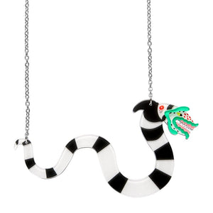 Sandworm Necklace (IMPERFECT)  -  Erstwilder  -  Quirky Resin and Enamel Accessories