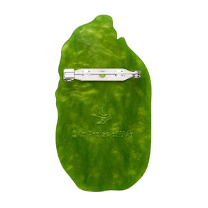 Cabbage Patch Brooch  -  Erstwilder  -  Quirky Resin and Enamel Accessories