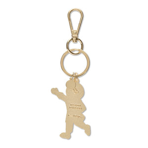 Moonface Enamel Key Ring  -  Erstwilder  -  Quirky Resin and Enamel Accessories