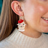 The Enamoured Alpacas Drop Earrings  -  Erstwilder  -  Quirky Resin and Enamel Accessories