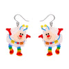 Twink Drop Earrings  -  Erstwilder  -  Quirky Resin and Enamel Accessories