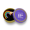 Rainbow Ruff Brooch  -  Erstwilder  -  Quirky Resin and Enamel Accessories
