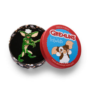 Stripe Brooch  -  Erstwilder  -  Quirky Resin and Enamel Accessories