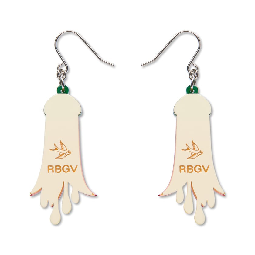 Common Correa Drop Earrings  -  Erstwilder  -  Quirky Resin and Enamel Accessories