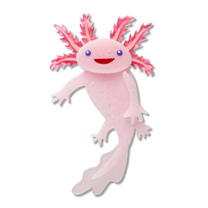 Axolotl Brooch  -  Erstwilder  -  Quirky Resin and Enamel Accessories
