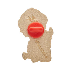 Strawberry Gardening Enamel Pin  -  Erstwilder  -  Quirky Resin and Enamel Accessories