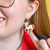 Starlite Drop Earrings  -  Erstwilder  -  Quirky Resin and Enamel Accessories
