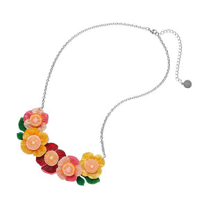 Pretty Poppies Necklace  -  Erstwilder  -  Quirky Resin and Enamel Accessories