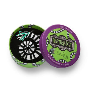 Sandworm Brooch  -  Erstwilder  -  Quirky Resin and Enamel Accessories