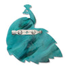 Le Peacock Royal Brooch  -  Erstwilder  -  Quirky Resin and Enamel Accessories