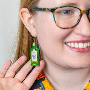 Dressed to Impress Drop Earrings  -  Erstwilder  -  Quirky Resin and Enamel Accessories