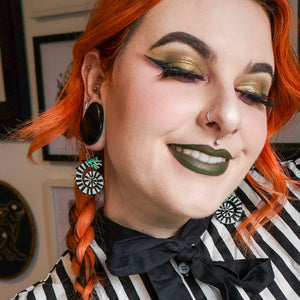 Sandworm Drop Earrings  -  Erstwilder  -  Quirky Resin and Enamel Accessories