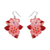 Halcyon Hibiscus Drop Earrings  -  Erstwilder  -  Quirky Resin and Enamel Accessories