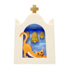 Aegean Feline Brooch  -  Erstwilder  -  Quirky Resin and Enamel Accessories