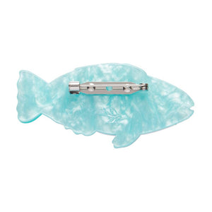Bleeker's Parrotfish Brooch  -  Erstwilder  -  Quirky Resin and Enamel Accessories