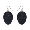 Jason Voorhees Mask Drop Earrings  -  Erstwilder  -  Quirky Resin and Enamel Accessories