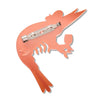 Pascal the Parisian Prawn Brooch