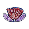 Fervent Feather Flower Brooch (IMPERFECT)