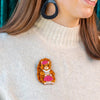 The Sophisticated Squirrel Brooch  -  Erstwilder  -  Quirky Resin and Enamel Accessories