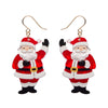 Santa’s Surprise Drop Earrings  -  Erstwilder  -  Quirky Resin and Enamel Accessories