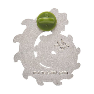 Sandworm Enamel Pin  -  Erstwilder  -  Quirky Resin and Enamel Accessories