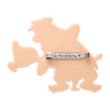 Fred and Wilma Brooch  -  Erstwilder  -  Quirky Resin and Enamel Accessories