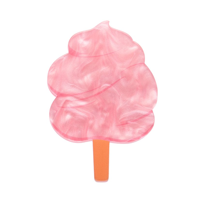 Fairy Floss Simplified Mini Brooch  -  Erstwilder Simplified  -  Quirky Resin and Enamel Accessories