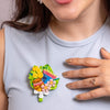 Australia Fair Brooch  -  Erstwilder  -  Quirky Resin and Enamel Accessories
