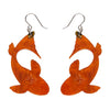Playing Koi Drop Earrings  -  Erstwilder  -  Quirky Resin and Enamel Accessories