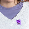 Web Crawler Simplified Mini Brooch