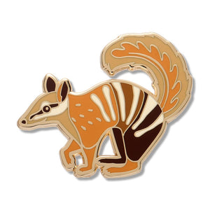 Numbat Enamel Pin  -  Erstwilder  -  Quirky Resin and Enamel Accessories