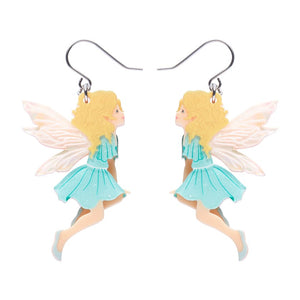Silky the Fairy Drop Earrings  -  Erstwilder  -  Quirky Resin and Enamel Accessories