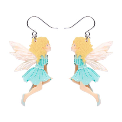 Silky the Fairy Drop Earrings  -  Erstwilder  -  Quirky Resin and Enamel Accessories