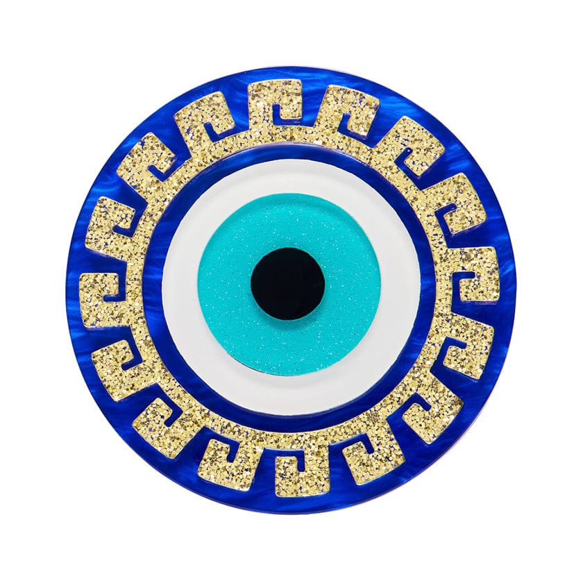 アエオニウム　Evil Eye ブードウー変異　＃1735 一点物 Evil Eye Amulet Brooch – Erstwilder