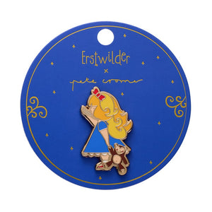 Just Right Enamel Pin  -  Erstwilder  -  Quirky Resin and Enamel Accessories