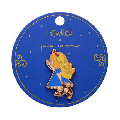 Just Right Enamel Pin  -  Erstwilder  -  Quirky Resin and Enamel Accessories