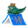 Prince Polliwog Brooch  -  Erstwilder  -  Quirky Resin and Enamel Accessories