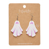 Ghostie Drop Earrings - White